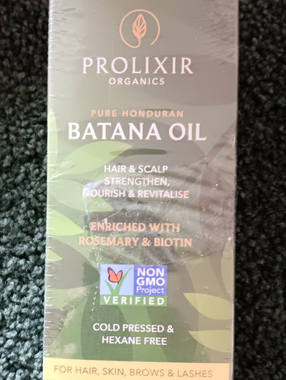 Prolixir Organics Batana Oil - Pure Honduran 3.4 oz.